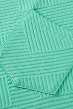 Load image into Gallery viewer, Mint Green Textured Cap Sleeve T Shirt Dress