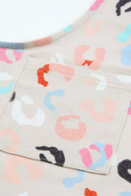 Load image into Gallery viewer, Apricot Leopard Print Tank and Shorts Lounge Set