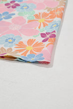 Load image into Gallery viewer, Multicolour Floral Puff Sleeve Square Neck Plus Babydoll Dress