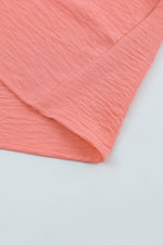 Load image into Gallery viewer, Pink Smocked Wrist Shift Top
