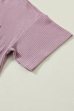 Load image into Gallery viewer, Valerian Corded V Neck Chest Pocket Loose T-shirt