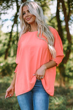 Load image into Gallery viewer, Pink Smocked Wrist Shift Top