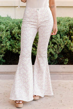 Load image into Gallery viewer, Pink Daisy Bell Bottom Flare Pants
