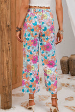 Load image into Gallery viewer, Sky Blue Pocket Short Sleeve Drawstring Lounge Set