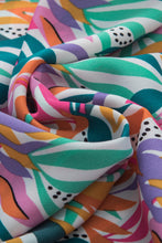 Load image into Gallery viewer, Rose Red Floral Print Ruffled Flutter Sleeve Blouse