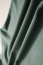 Load image into Gallery viewer, Mist Green Waffle Knit Patched Pocket Tank and Drawstring Shorts Set