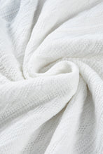 Load image into Gallery viewer, Light Blue Textured Color Block Loose Fit T Shirt