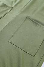 Load image into Gallery viewer, Black Pocketed Adjustable Spaghetti Strap Straight Leg Jumpsuit