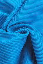 Load image into Gallery viewer, Black Ribbed Square Neck Short Sleeve Athleisure Romper