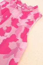 Load image into Gallery viewer, Leopard Pocket Short Sleeve Drawstring Lounge Set