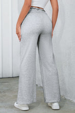 Load image into Gallery viewer, Gray Smocked Waist Pocketed Pants