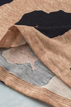 Load image into Gallery viewer, Leopard Pocket Short Sleeve Drawstring Lounge Set