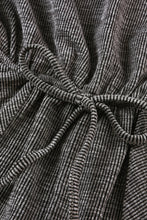 Load image into Gallery viewer, Beige Ribbed Elastic Waist Romper