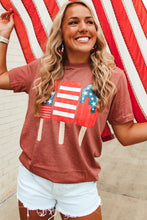 Load image into Gallery viewer, Patriotic Popsicles Short Sleeve Tee