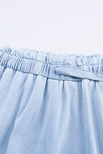 Load image into Gallery viewer, High Waist Pocketed Wide Leg Tencel Jeans