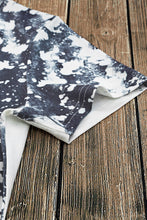 Load image into Gallery viewer, Gray America Slogan Tie Dye Print Short Sleeve T Shirt