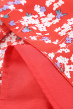 Load image into Gallery viewer, White Floral Ruffled Crop Top and Maxi Skirt Set