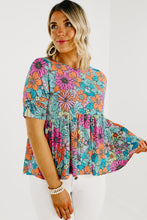 Load image into Gallery viewer, Sky Blue Pocket Short Sleeve Drawstring Lounge Set