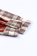 Load image into Gallery viewer, Plaid Corduroy Patchwork Shacket