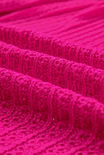 Load image into Gallery viewer, Rose Hollow-out Bracelet Sleeve Knit Cardigan