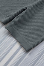 Load image into Gallery viewer, Black Ribbed Square Neck Padded Sports Romper