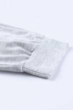 Load image into Gallery viewer, Gray Long Sleeve Pullover and Jogger Pants Lounge Set