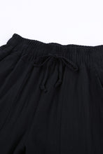 Load image into Gallery viewer, Black Causal Pockets Pants