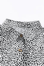 Load image into Gallery viewer, Long Sleeve Leopard Animal Print Shirt Dress