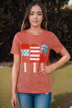 Load image into Gallery viewer, Patriotic Popsicles Short Sleeve Tee