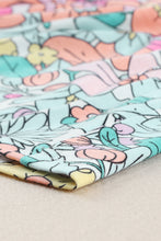 Load image into Gallery viewer, Multicolor Floral Print High Waist Sleeveless Maxi Dress