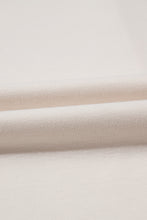 Load image into Gallery viewer, White Floral Crochet Splicing Sleeve T Shirt Dress