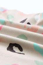 Load image into Gallery viewer, Apricot Leopard Print Tank and Shorts Lounge Set