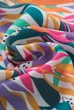 Load image into Gallery viewer, Rose Red Floral Print Ruffled Flutter Sleeve Blouse