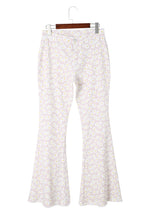 Load image into Gallery viewer, Pink Daisy Bell Bottom Flare Pants
