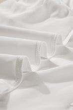 Load image into Gallery viewer, White Smocked Ruffle Sleeve Blouse