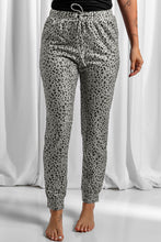 Load image into Gallery viewer, Black Breezy Leopard Joggers