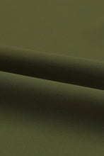 Load image into Gallery viewer, Black Split V Neck Ruffled Sleeves Shirt Dress