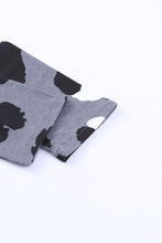 Load image into Gallery viewer, Leopard Pocket Short Sleeve Drawstring Lounge Set