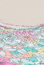 Load image into Gallery viewer, Multicolor Floral Print High Waist Sleeveless Maxi Dress