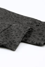 Load image into Gallery viewer, Black Breezy Leopard Joggers