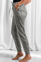 Load image into Gallery viewer, Black Breezy Leopard Joggers