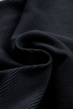 Load image into Gallery viewer, Black Ribbed Square Neck Padded Sports Romper