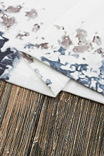 Load image into Gallery viewer, Gray America Slogan Tie Dye Print Short Sleeve T Shirt