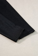 Load image into Gallery viewer, Black High Rise Tight Leggings with Waist Cincher
