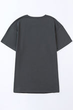 Load image into Gallery viewer, Pink Guitar Slogan Letter Graphic Print Oversized T Shirt