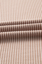 Load image into Gallery viewer, Smoke Gray Corded Sleeveless Top and Pocketed Shorts Set