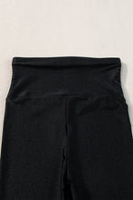 Load image into Gallery viewer, Black High Rise Tight Leggings with Waist Cincher
