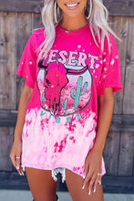 Load image into Gallery viewer, Rose EASTER VIBES Skull Graphic Print Oversized T Shirt