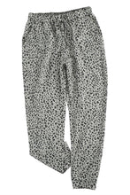 Load image into Gallery viewer, Black Breezy Leopard Joggers
