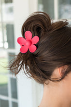 Load image into Gallery viewer, Rose Flower Hair Claw Clip